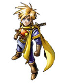 Isaac, the protagonist of Golden Sun.  Well, the first volume, anyway.